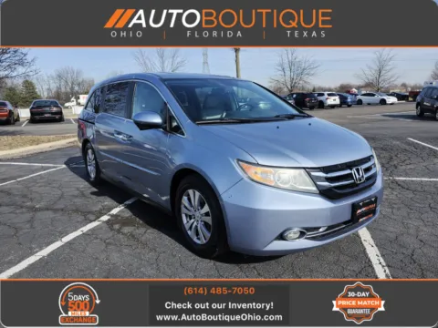 Blue 2014 Honda Odyssey EX-L for sale in Columbus, OH