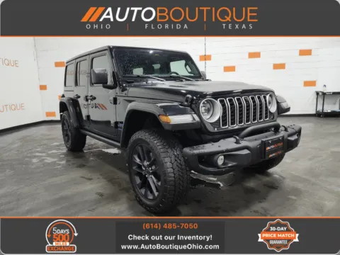 Black 2025 Jeep Wrangler 4xe Backcountry for sale in Columbus, OH