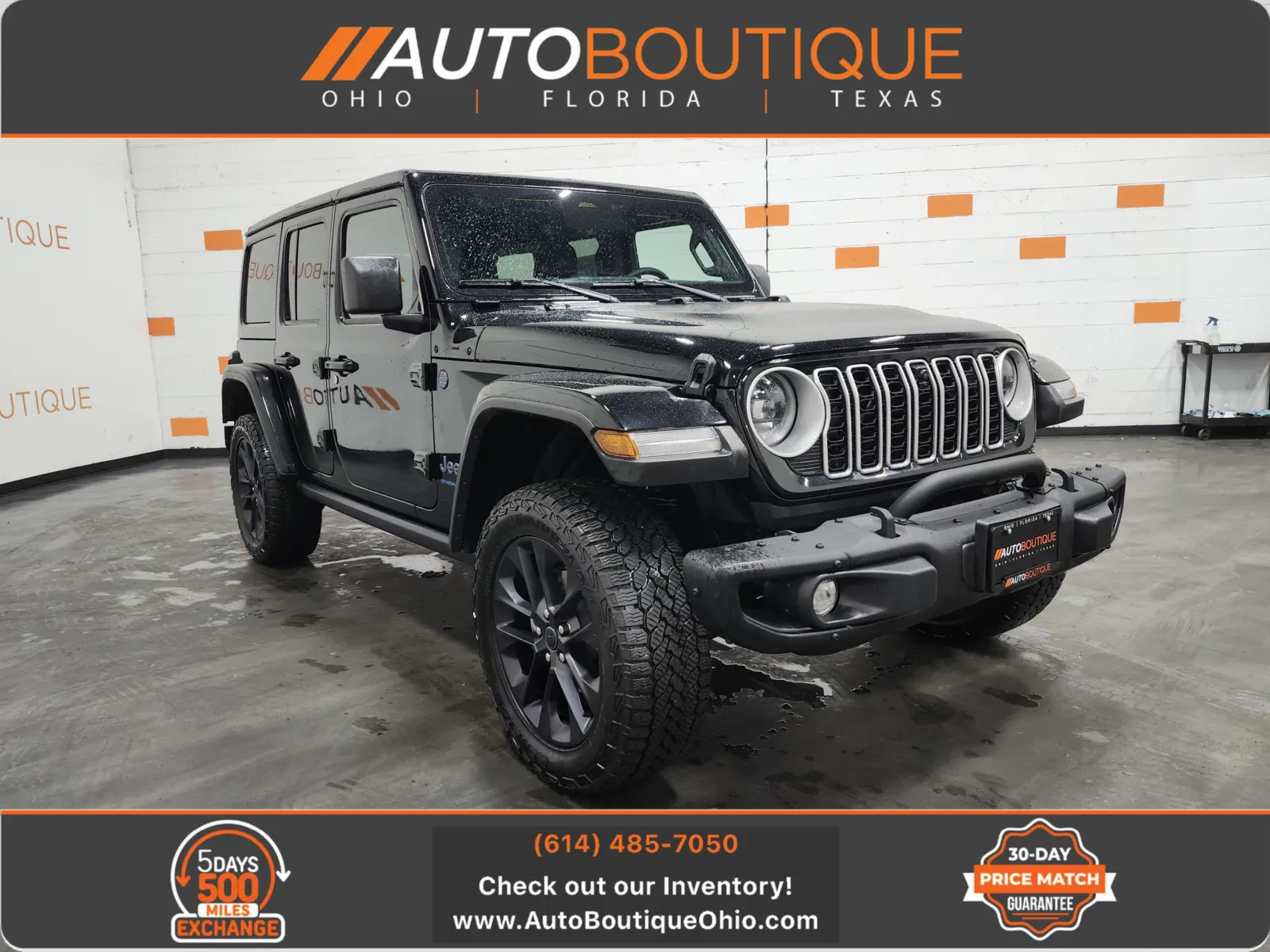 Black 2025 Jeep Wrangler 4xe Backcountry for sale in Columbus, OH