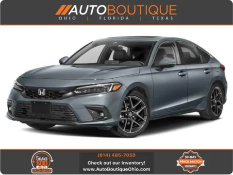 Gray 2022 Honda Civic Hatchback Sport Touring for sale in Columbus, OH