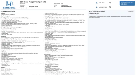 More photos of 2026 Honda Passport TrailSport at Auto Boutique Ohio, OH