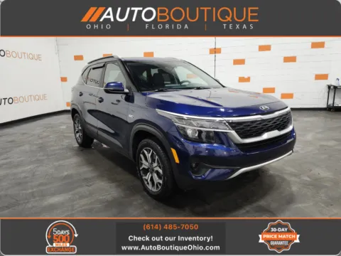 Blue 2021 Kia Seltos EX for sale in Columbus, OH