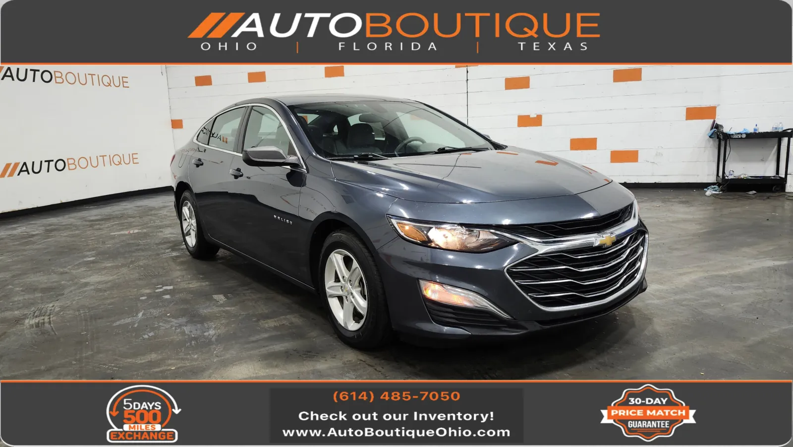 Gray 2021 Chevrolet Malibu LS for sale in Columbus, OH