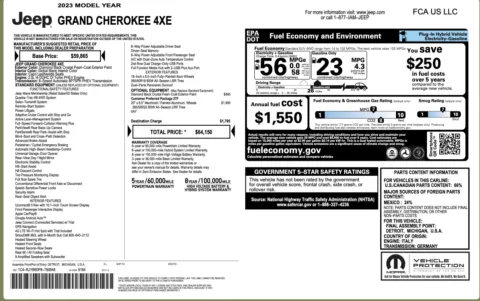 Photos of 2023 Jeep Grand Cherokee 4xe for sale in Columbus, OH at Auto Boutique Ohio