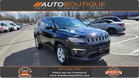 Black 2021 Jeep Compass Latitude for sale in Columbus, OH