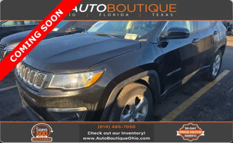 Black 2021 Jeep Compass Latitude for sale in Columbus, OH