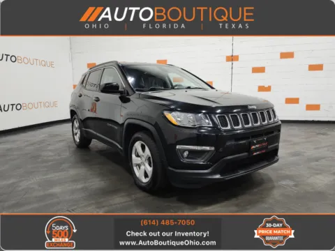Black 2021 Jeep Compass Latitude for sale in Columbus, OH