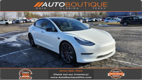 White 2020 Tesla Model 3 Performance for sale in Columbus, OH