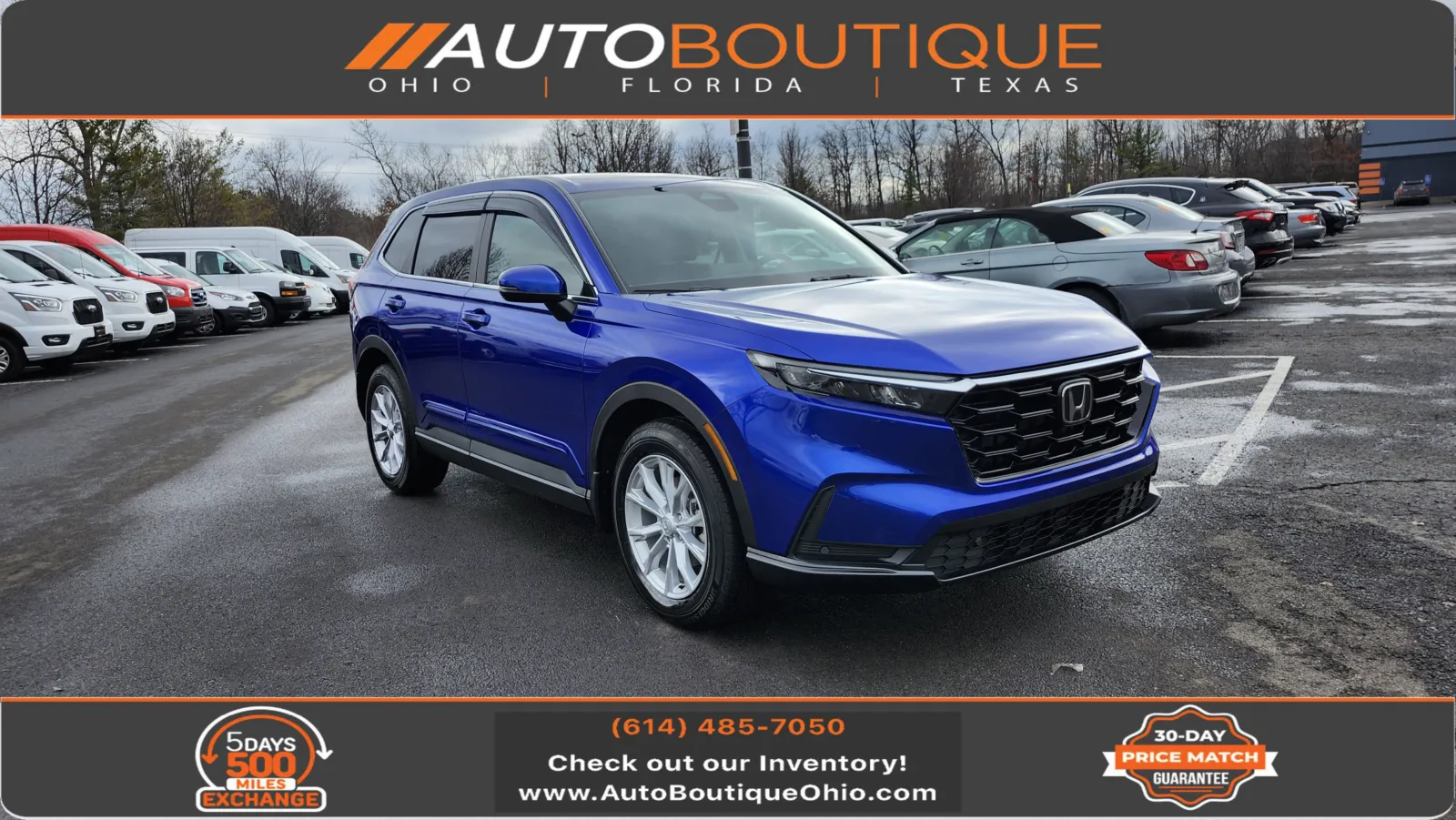 Blue 2024 Honda CR-V EX-L for sale in Columbus, OH