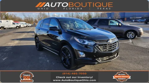 Black 2020 Chevrolet Equinox LT for sale in Columbus, OH