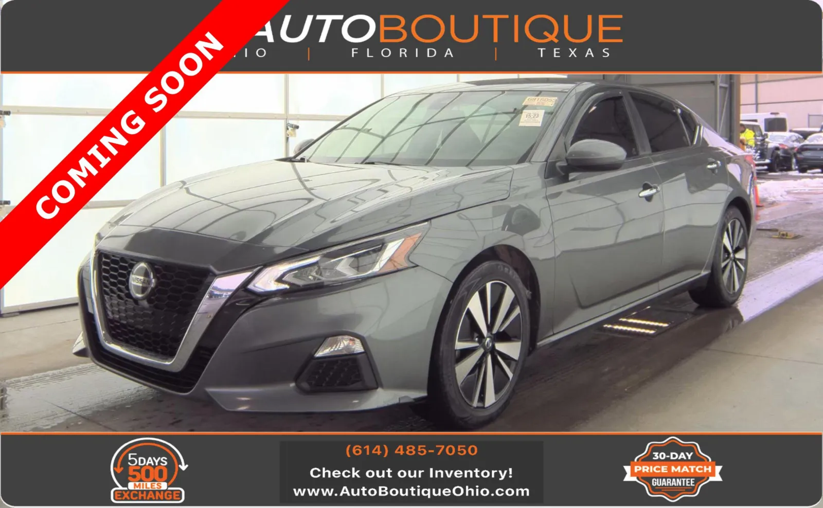 Gray 2022 Nissan Altima 2.5 SV for sale in Columbus, OH