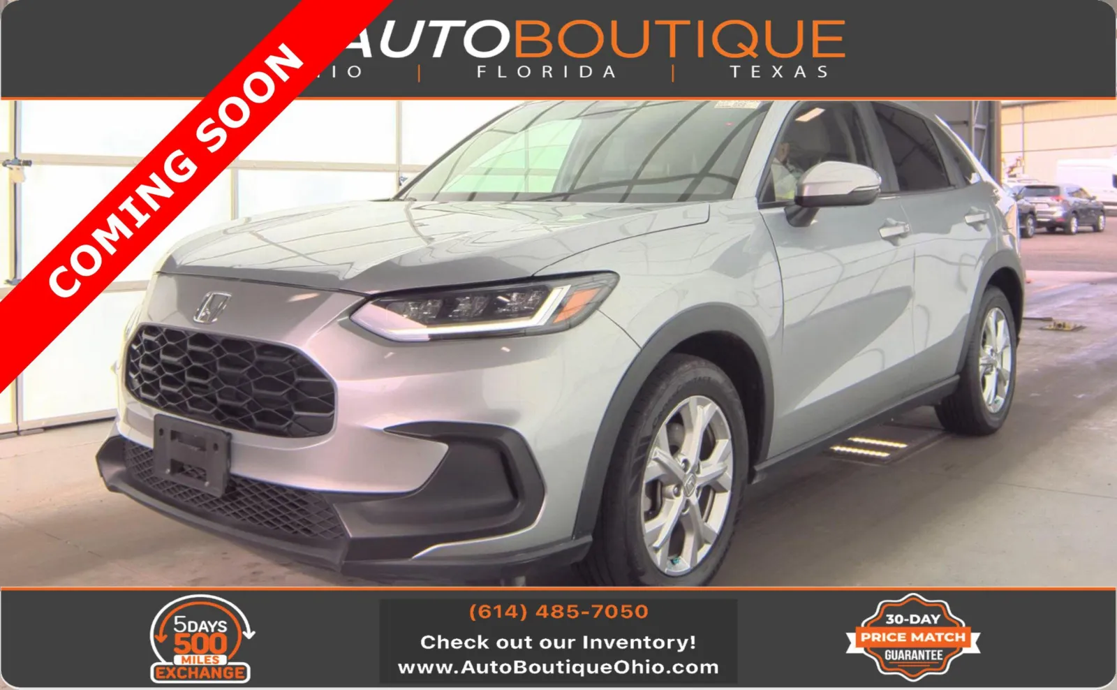 Silver 2023 Honda HR-V LX for sale in Columbus, OH