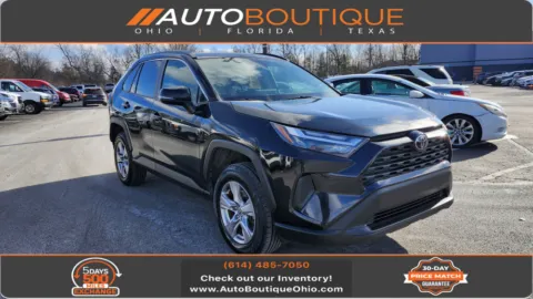 Black 2022 Toyota RAV4 XLE for sale in Columbus, OH