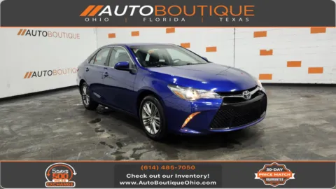 Blue 2016 Toyota Camry SE for sale in Columbus, OH