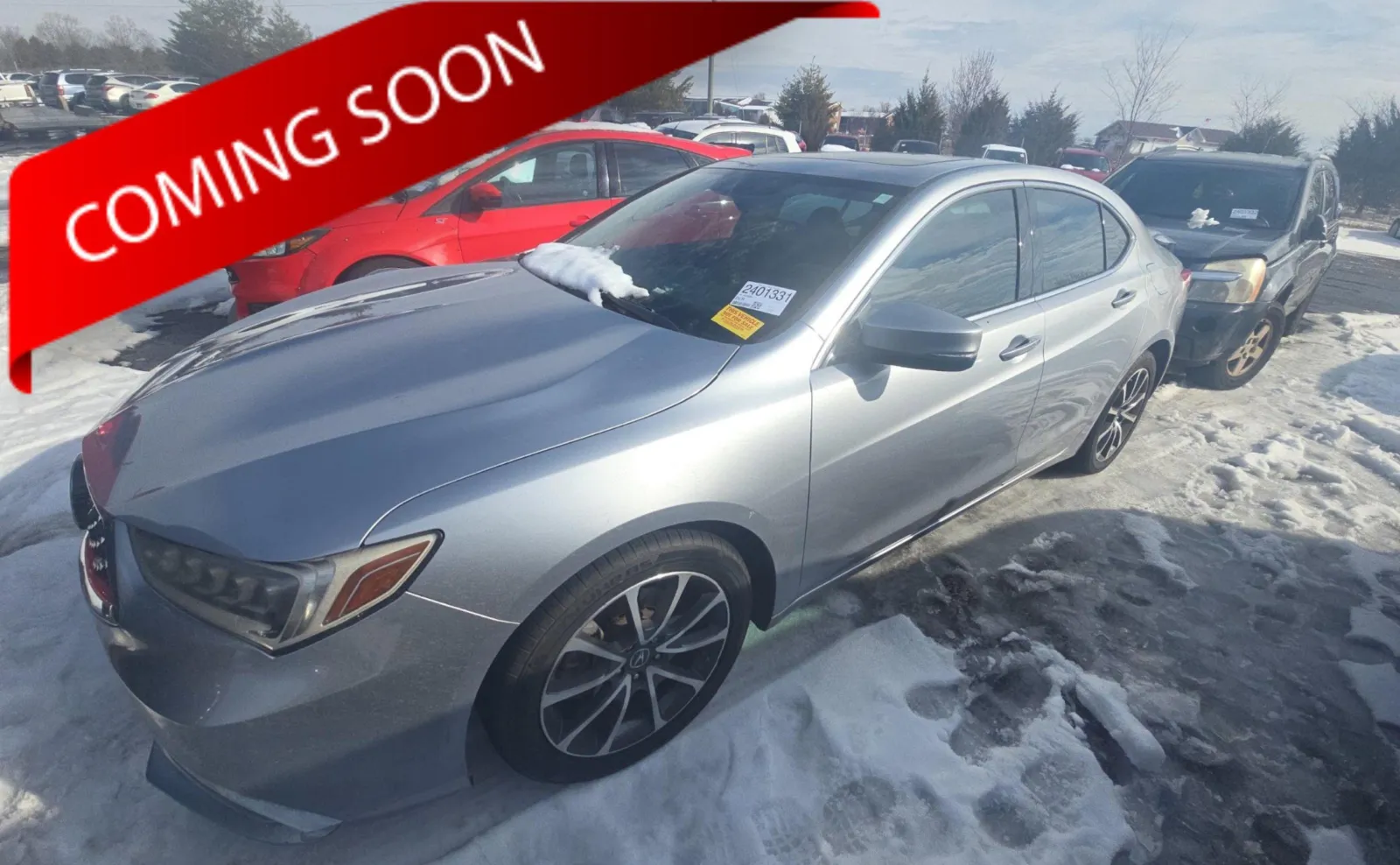 Silver 2018 Acura TLX V6 for sale in Columbus, OH