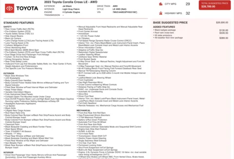 More photos of 2023 Toyota Corolla Cross LE at Auto Boutique Ohio, OH