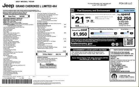 More photos of 2021 Jeep Grand Cherokee L Limited at Auto Boutique Ohio, OH