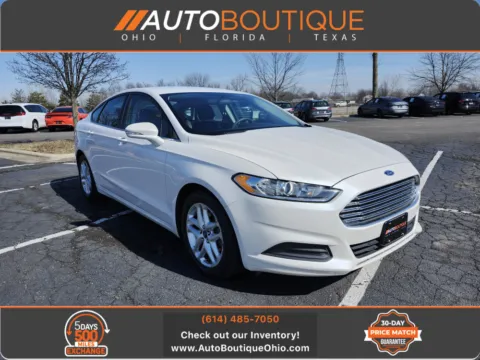 White 2013 Ford Fusion SE for sale in Columbus, OH