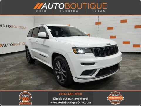 White 2018 Jeep Grand Cherokee High Altitude for sale in Columbus, OH