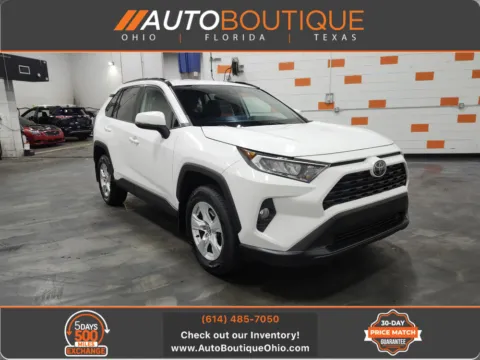 White 2020 Toyota RAV4 XLE for sale in Columbus, OH