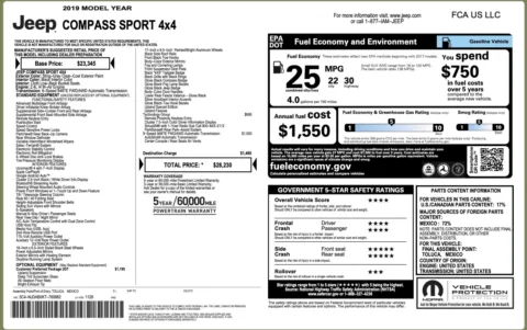 More photos of 2019 Jeep Compass Upland Edition at Auto Boutique Ohio, OH