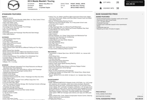 More photos of 2014 Mazda Mazda6 i Touring at Auto Boutique Ohio, OH