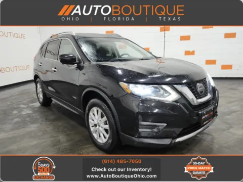 Black 2018 Nissan Rogue SV Hybrid for sale in Columbus, OH