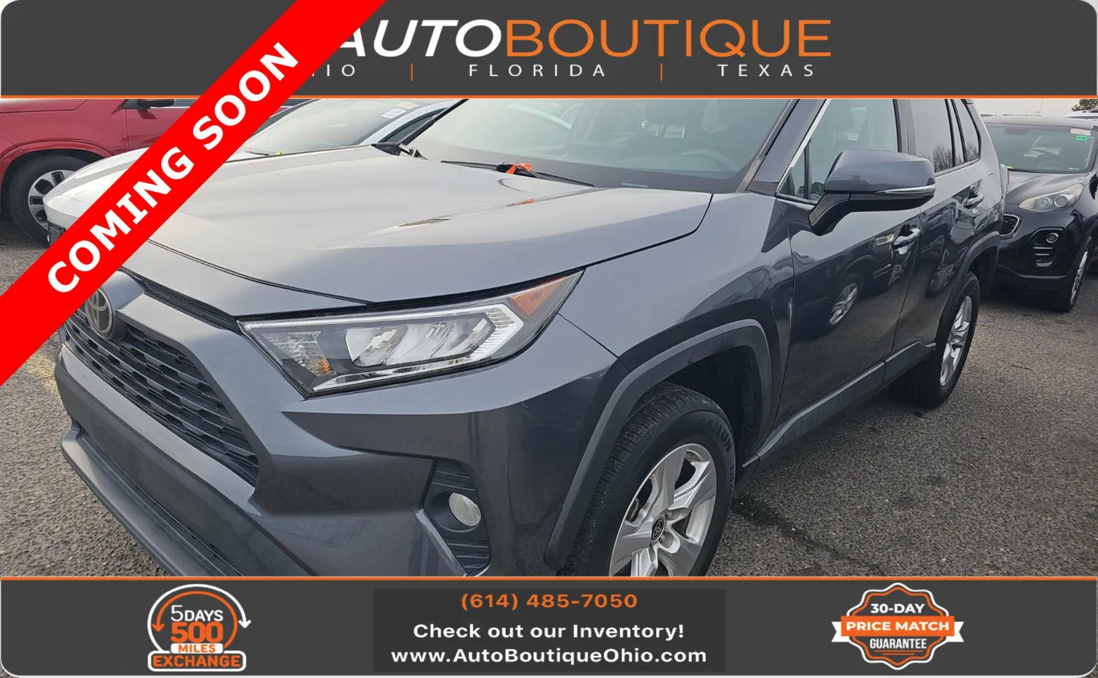 Gray 2021 Toyota RAV4 XLE for sale in Columbus, OH