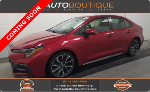 Red 2021 Toyota Corolla SE for sale in Columbus, OH