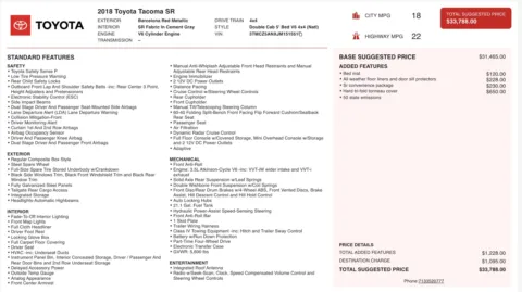 More photos of 2018 Toyota Tacoma SR5 at Auto Boutique Ohio, OH