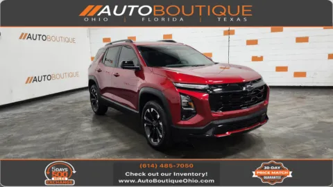 Red 2025 Chevrolet Equinox FWD RS for sale in Columbus, OH