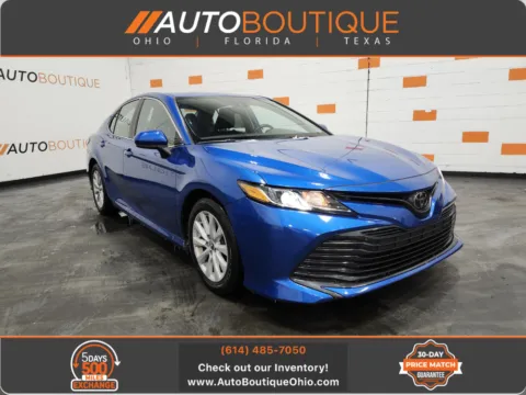 Blue 2019 Toyota Camry LE for sale in Columbus, OH