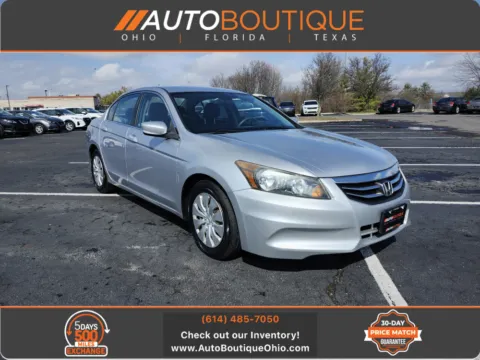 Black 2011 Honda Accord Sdn LX for sale in Columbus, OH