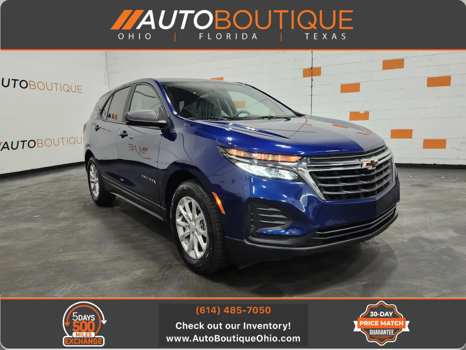Blue 2022 Chevrolet Equinox LS for sale in Columbus, OH