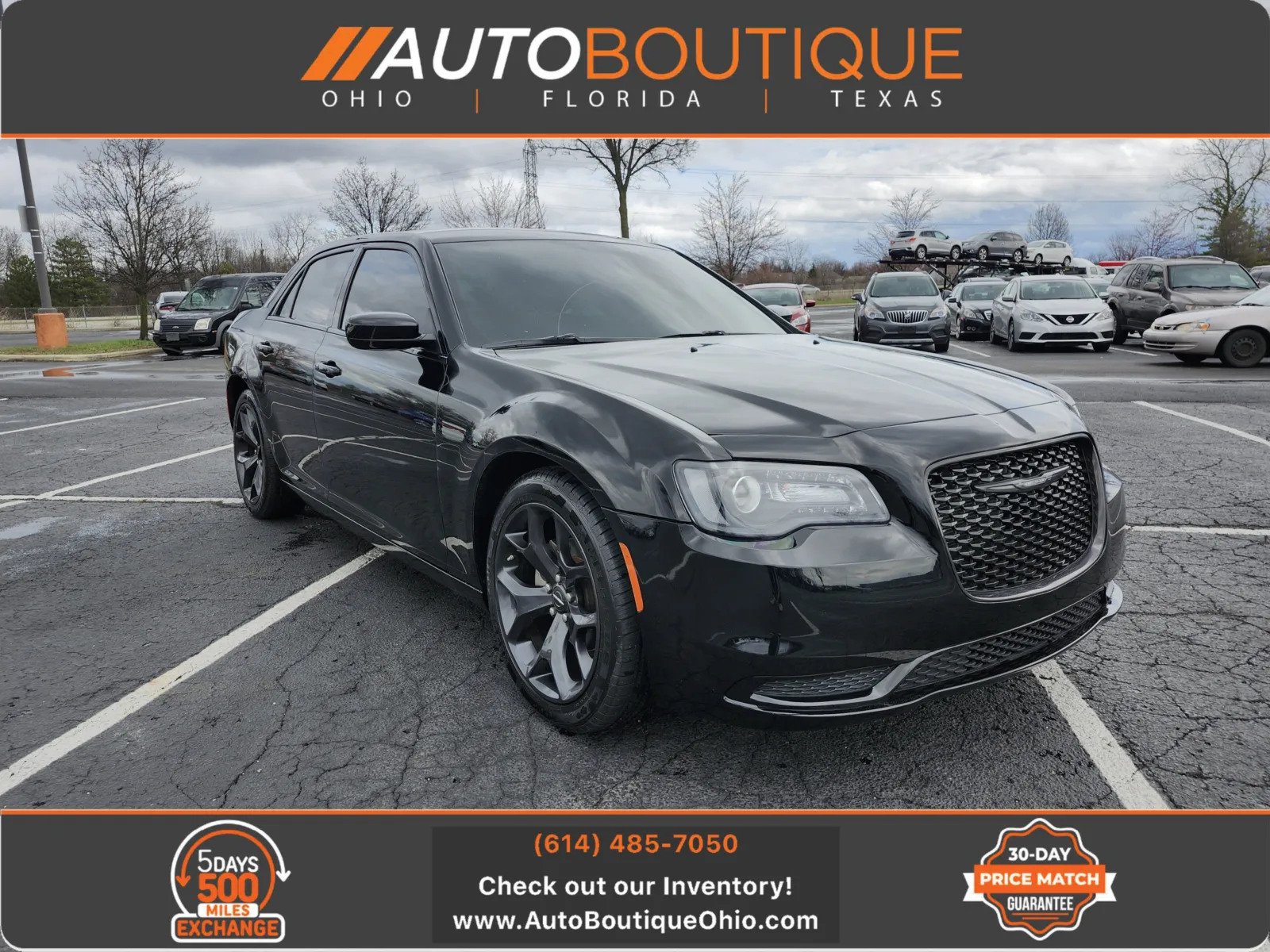 Black 2022 Chrysler 300 Touring for sale in Columbus, OH