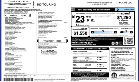 Photos of 2022 Chrysler 300 Touring for sale in Columbus, OH at Auto Boutique Ohio