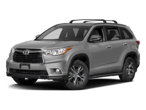 Blue 2016 Toyota Highlander XLE for sale in Columbus, OH