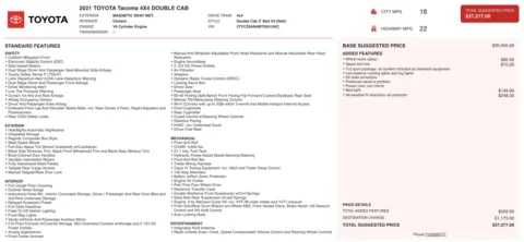 More photos of 2021 Toyota Tacoma TRD Sport at Auto Boutique Ohio, OH