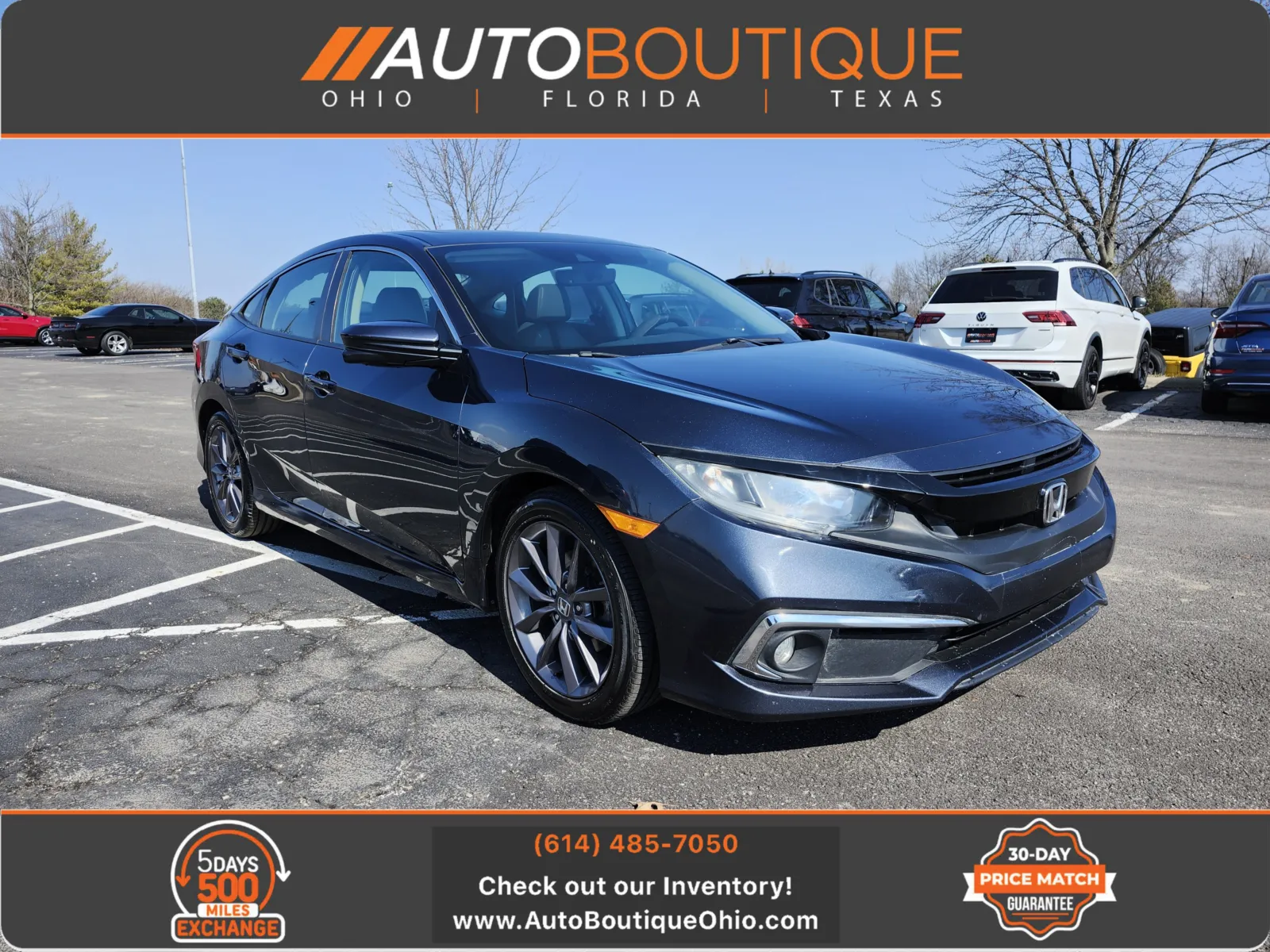 2021 Honda Civic Sedan EX-L for sale in Columbus, OH