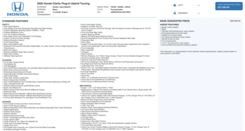 More photos of 2020 Honda Clarity Plug-In Hybrid Touring at Auto Boutique Ohio, OH