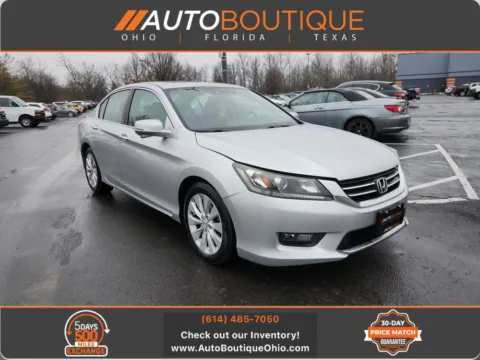Silver 2014 Honda Accord Sedan EX-L for sale in Columbus, OH