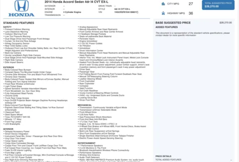 More photos of 2014 Honda Accord Sedan EX-L at Auto Boutique Ohio, OH