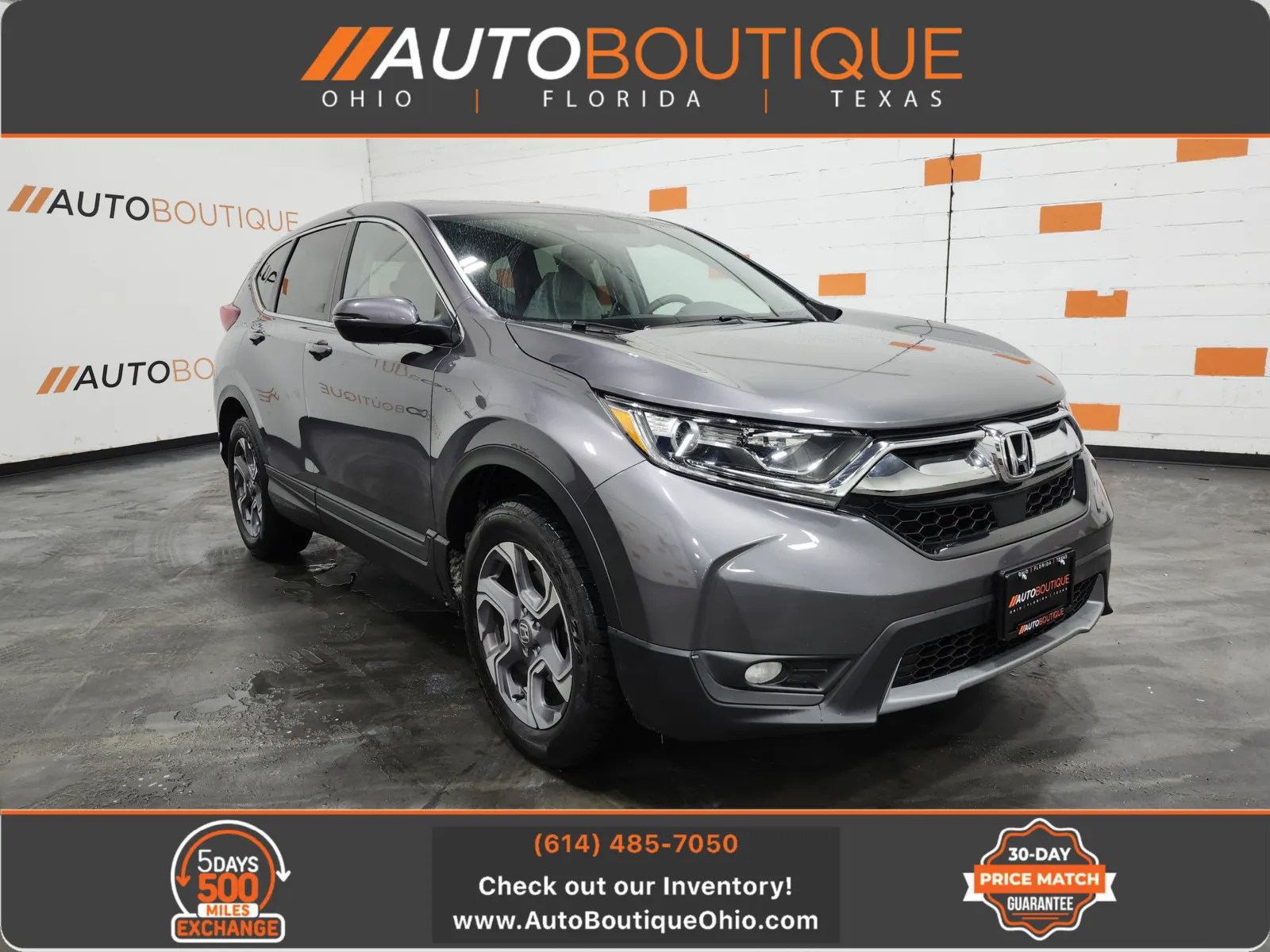 Gray 2018 Honda CR-V EX for sale in Columbus, OH