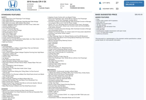 More photos of 2018 Honda CR-V EX at Auto Boutique Ohio, OH