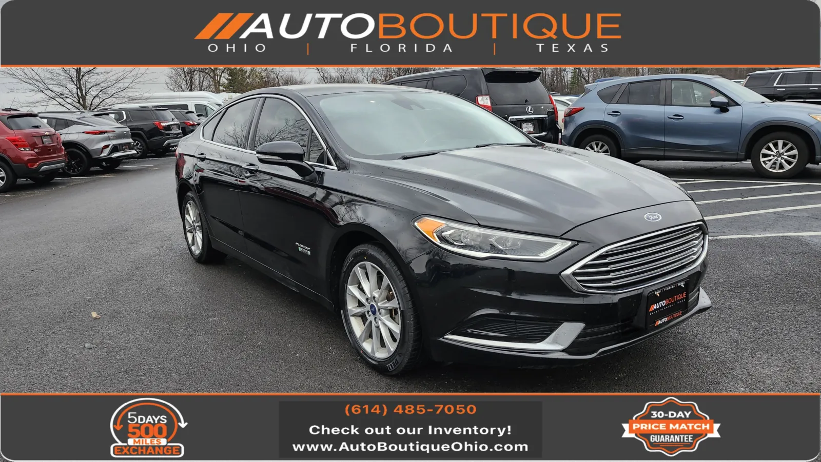 Red 2018 Ford Fusion Energi SE for sale in Columbus, OH