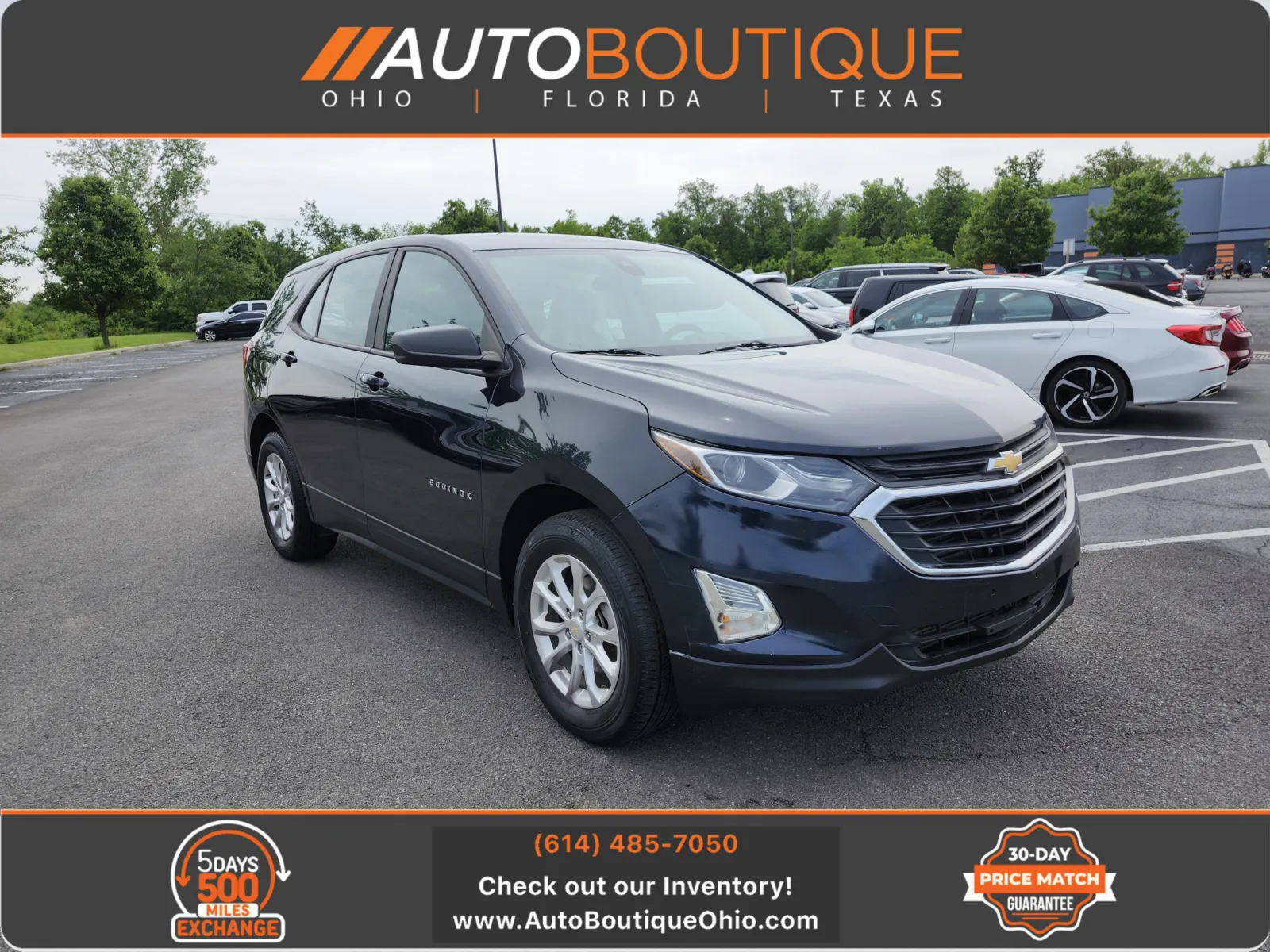 Blue 2020 Chevrolet Equinox LS for sale in Columbus, OH