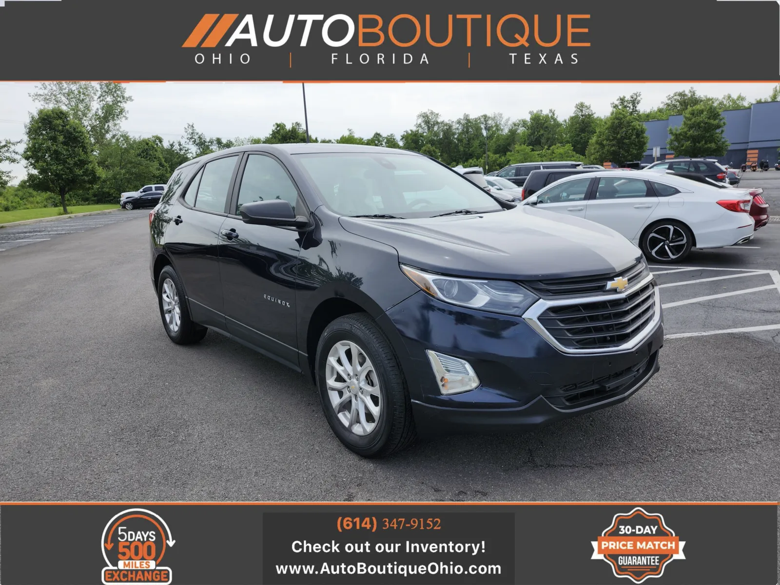 Blue 2020 Chevrolet Equinox LS for sale in Columbus, OH
