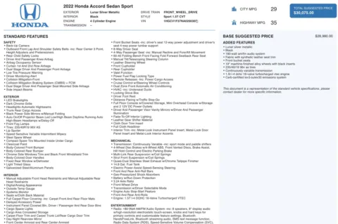 More photos of 2022 Honda Accord Sedan Sport at Auto Boutique Ohio, OH