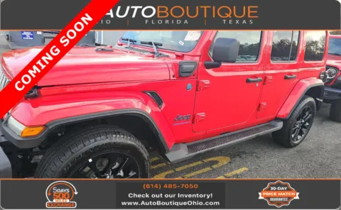 Red 2025 Jeep Wrangler 4xe Sahara for sale in Columbus, OH