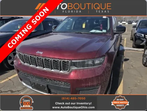 Red 2021 Jeep Grand Cherokee L Laredo for sale in Columbus, OH